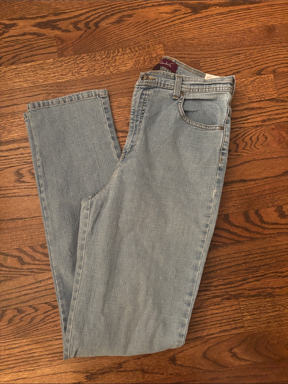 Gloria Vanderbilt Light Blue Women's Straight Leg Jeans